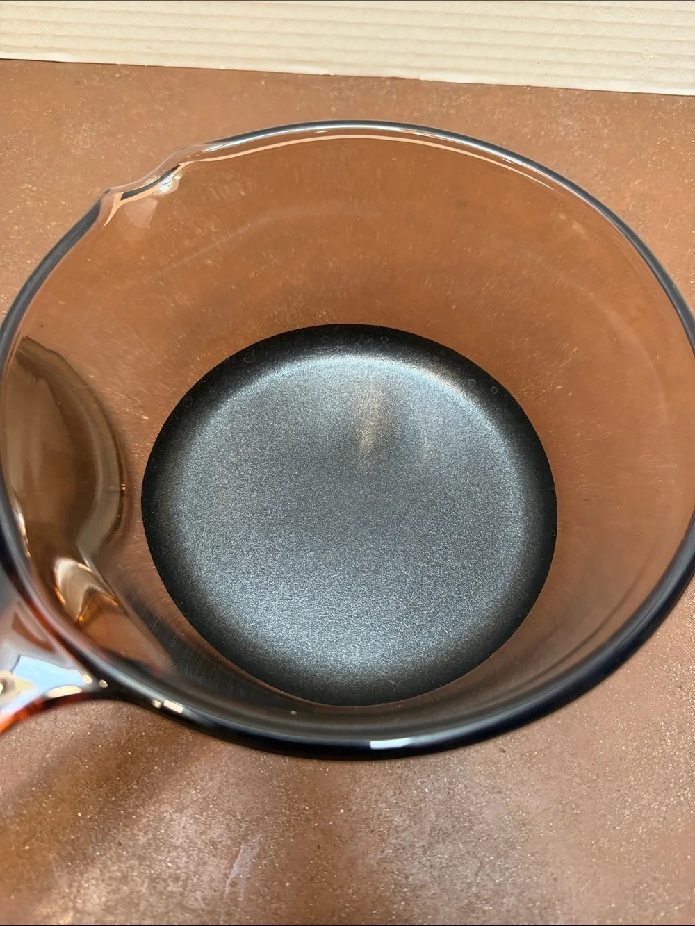 Corning Vision 1 liter / Covered Saucepan Corningware Amber Vision Sauce Pan